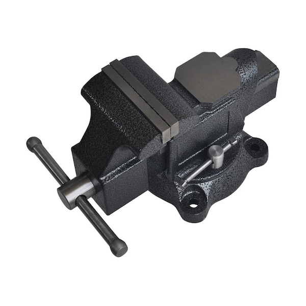 Steel Grip Steel Grip 4 in. Forged Steel Bench Vise Swivel Base DR76516 - main